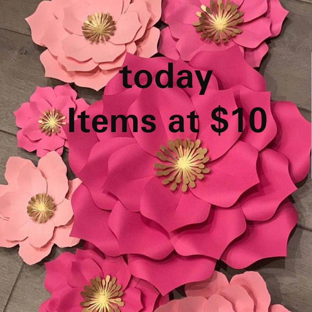 Items at $10!!!!